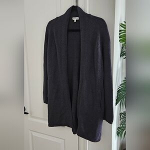 Aritzia Community Gray Knit Cardigan